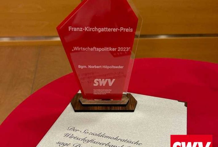 Franz Kirchgatterer Wirtschaftspreis Victoria